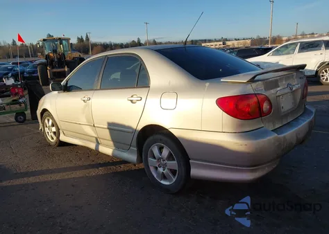 2003 Toyota Corolla S из США, поврежденный, VIN 2T1BR32E73C148066
